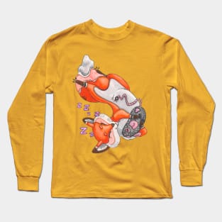 Sleeping fox named Liso Long Sleeve T-Shirt